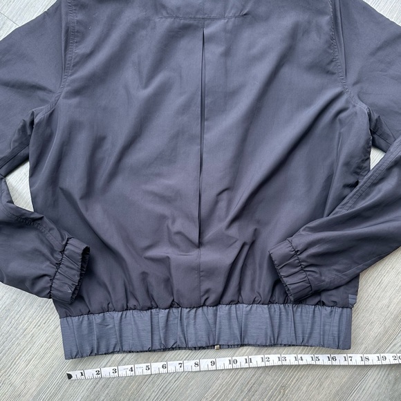 90 Degrees by Reflex Black and Gray Women’s Windbreaker Jacket  (medium) - Picture 6 of 12